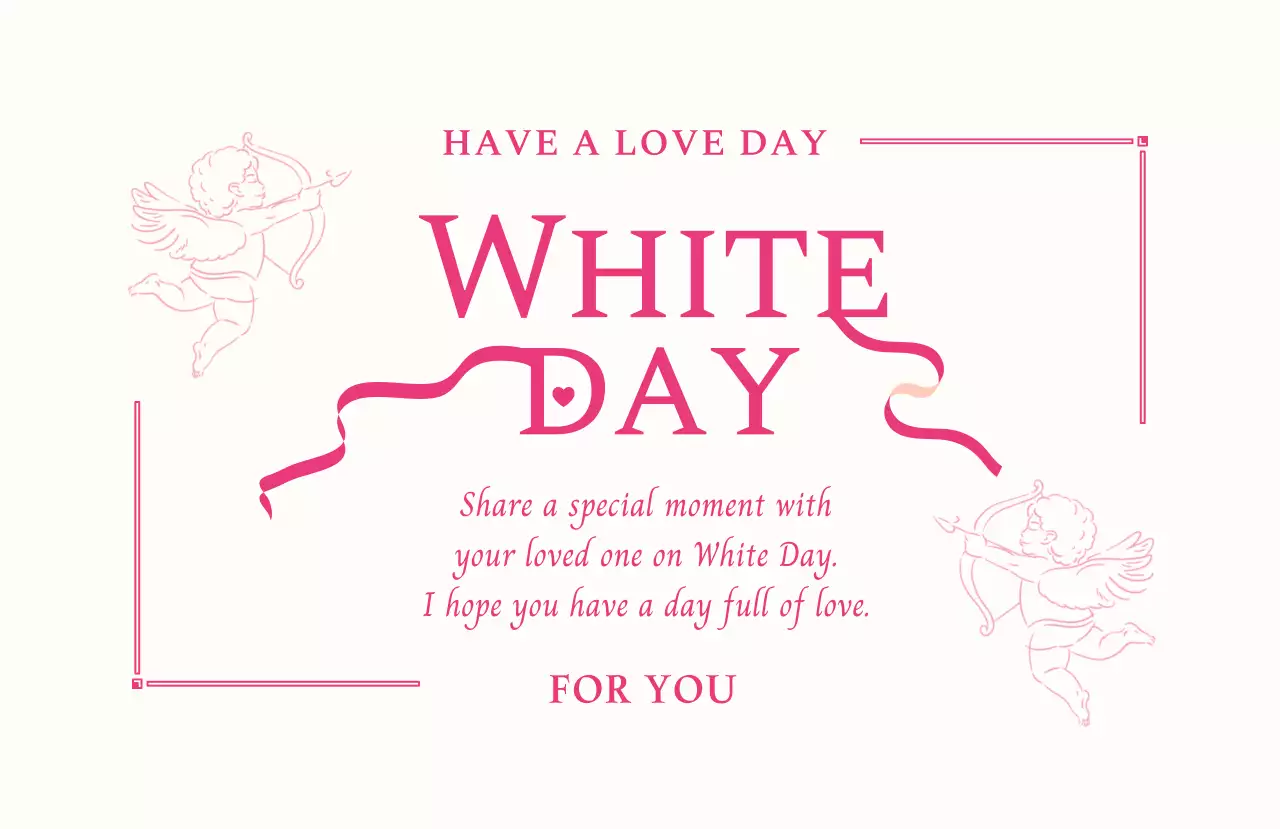 ピンク かわいい ホワイトデー ラベル