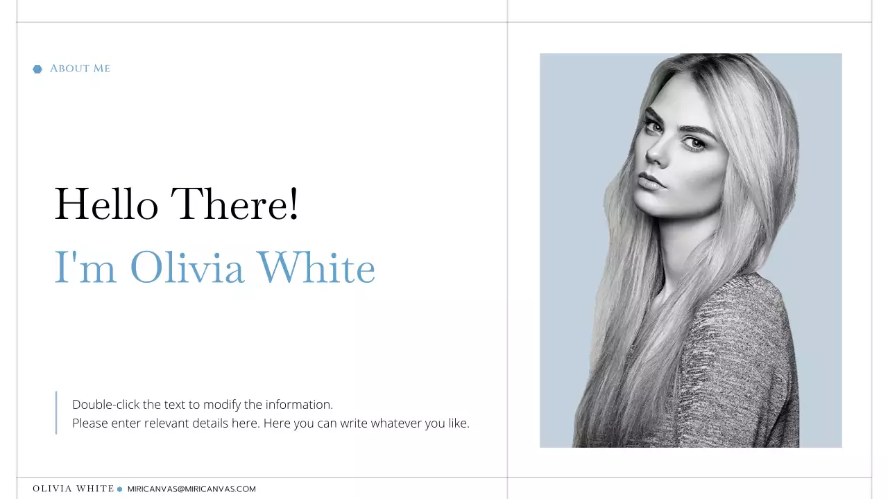 A simple, minimalist cover letter in white