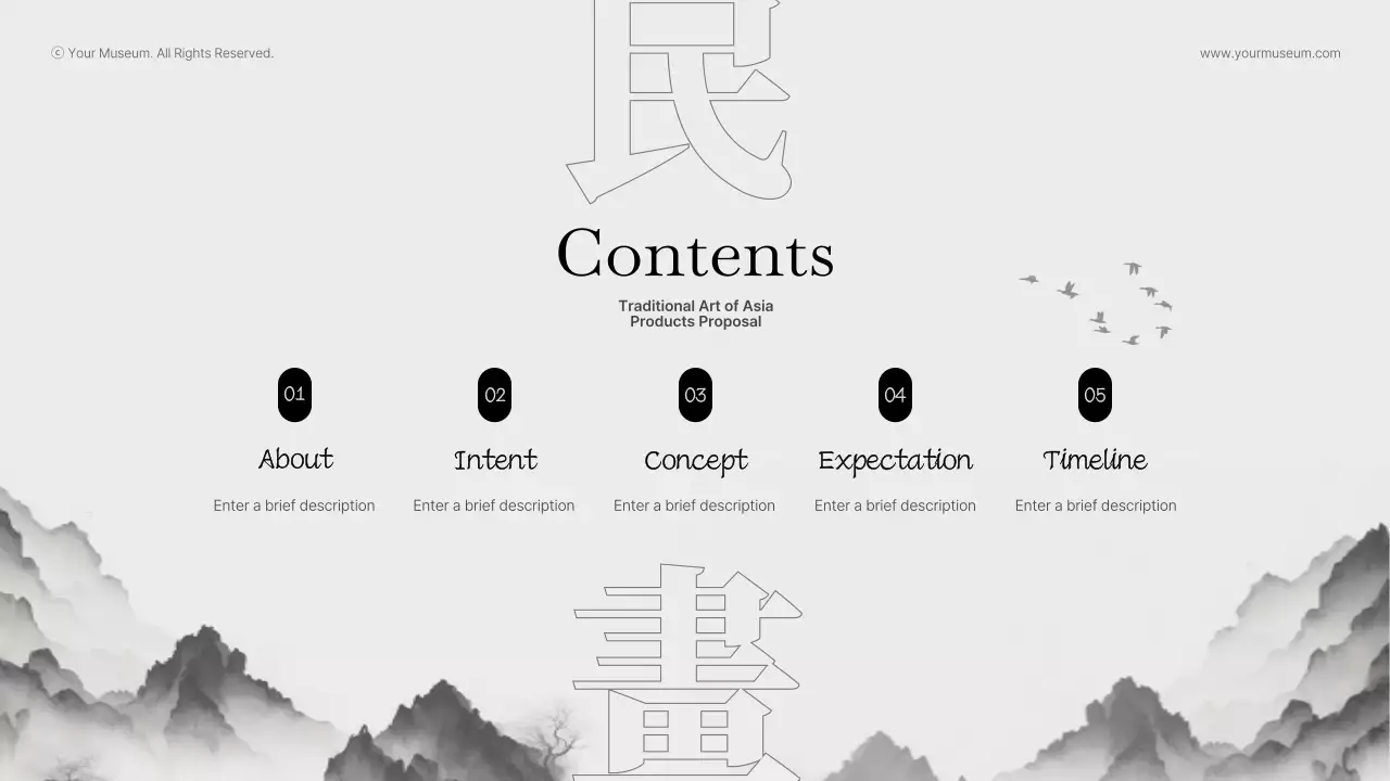 블랙 전통 민속 전시회 프레젠테이션