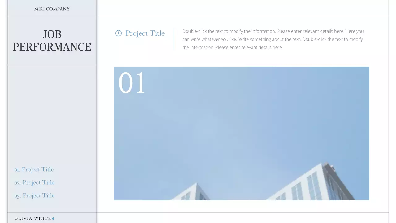 A simple, minimalist cover letter in white