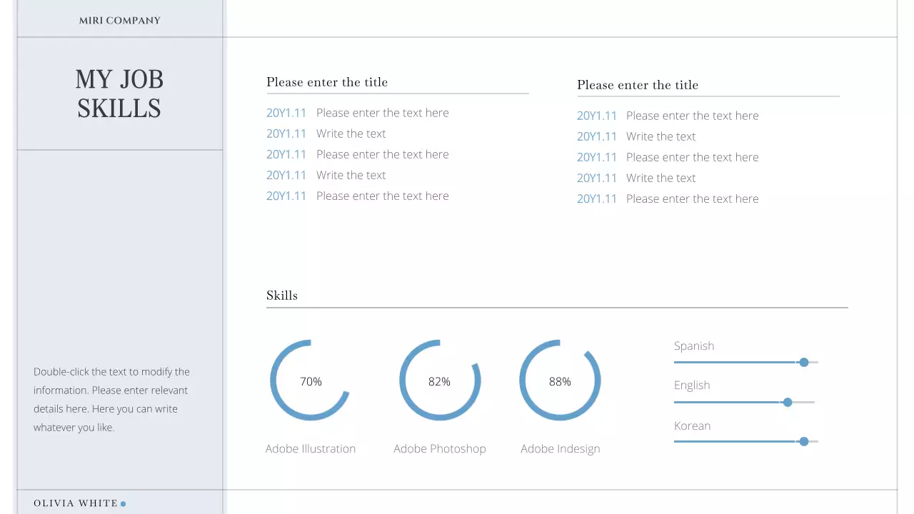 A simple, minimalist cover letter in white