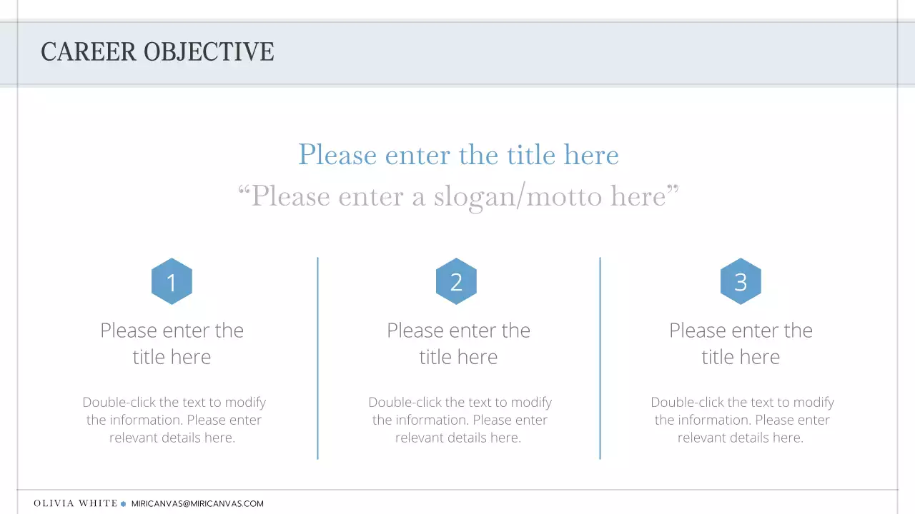 A simple, minimalist cover letter in white