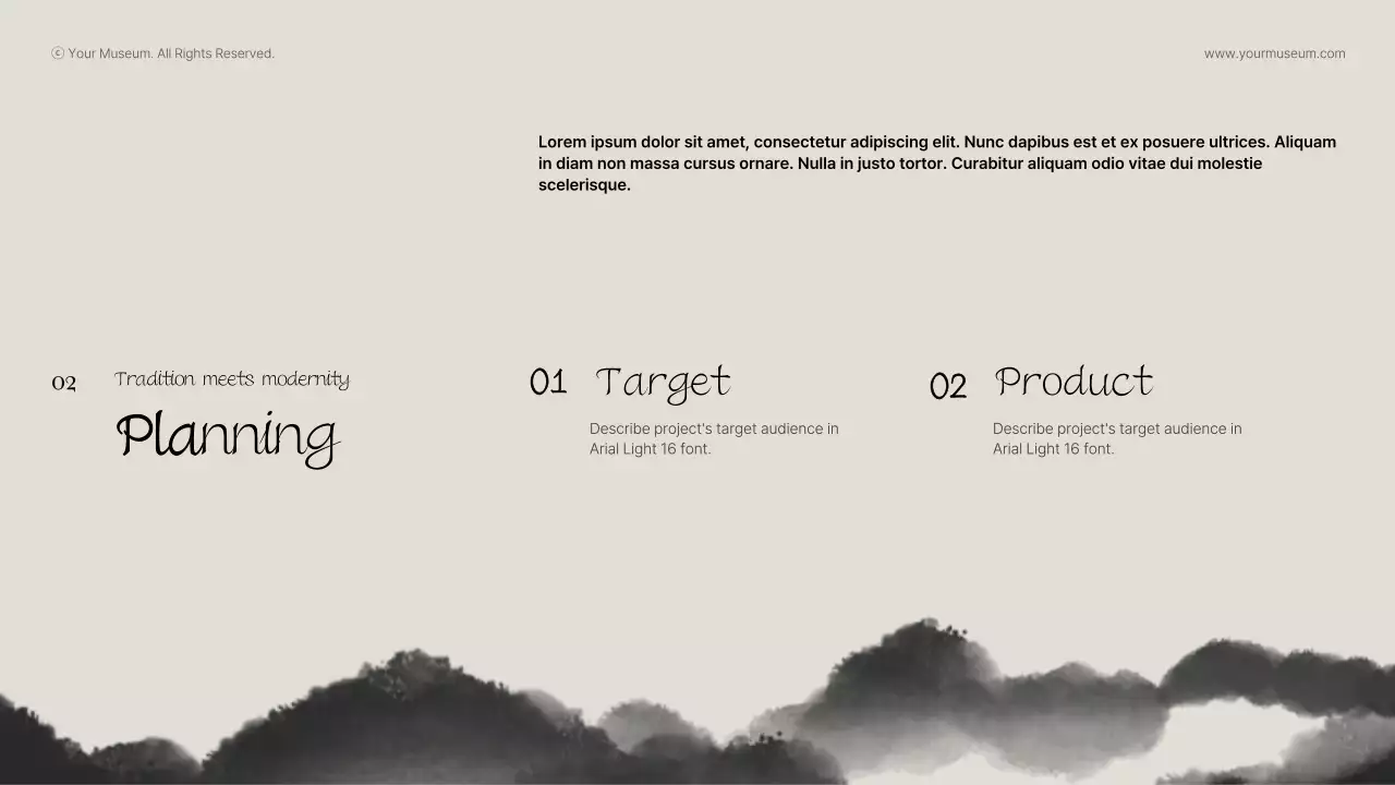 블랙 전통 민속 전시회 프레젠테이션