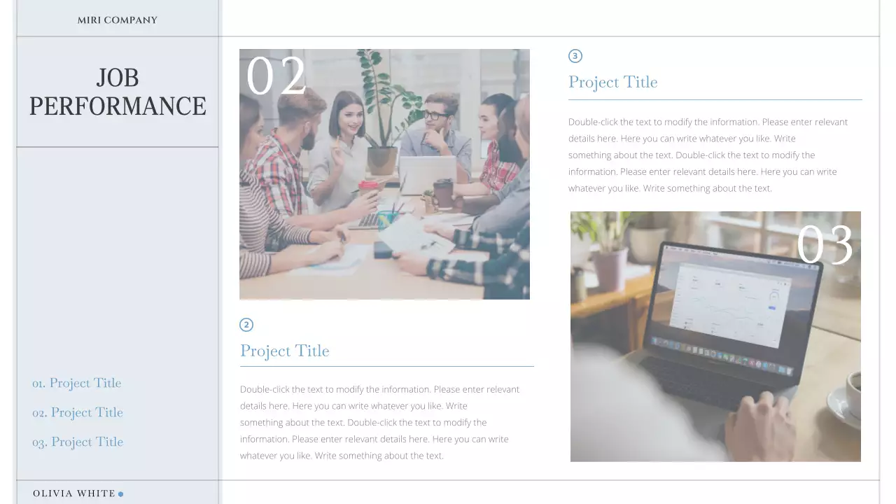 A simple, minimalist cover letter in white