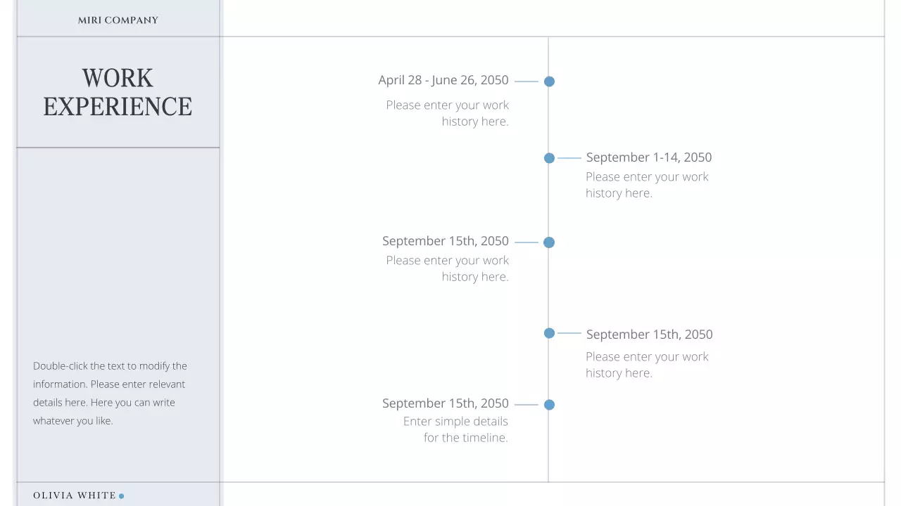 A simple, minimalist cover letter in white