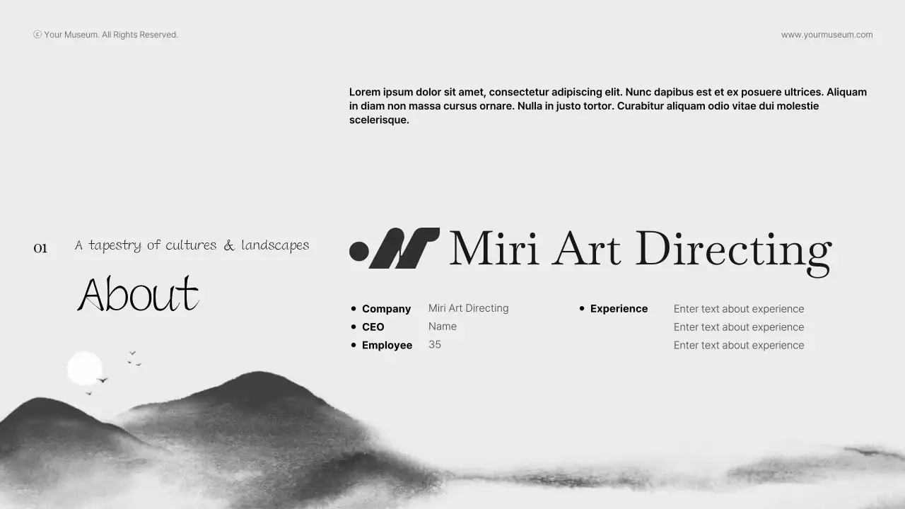 블랙 전통 민속 전시회 프레젠테이션