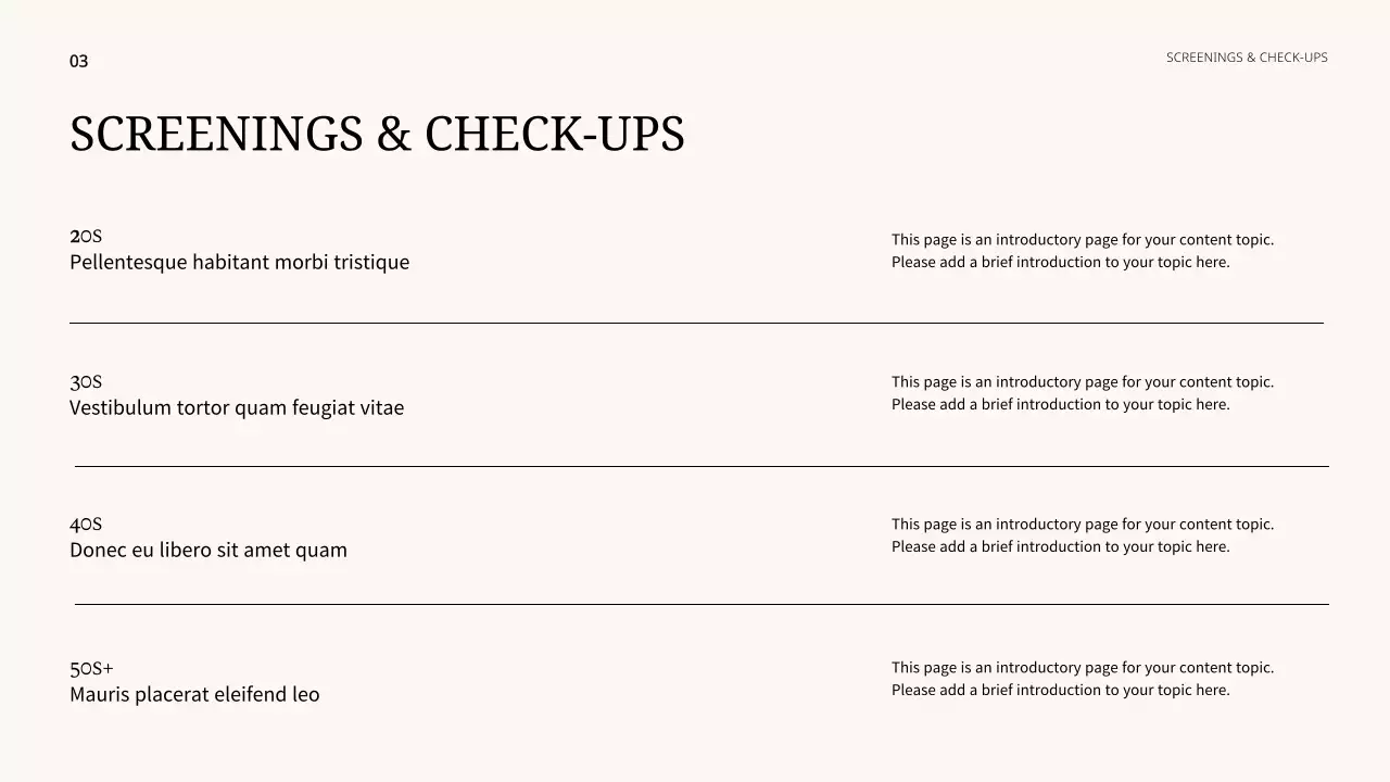 Beige Modern Wellness Lecture Presentation