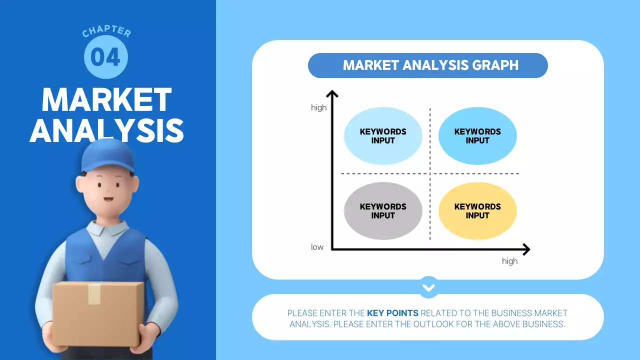 Blue Modern Logistics Plan Presentation