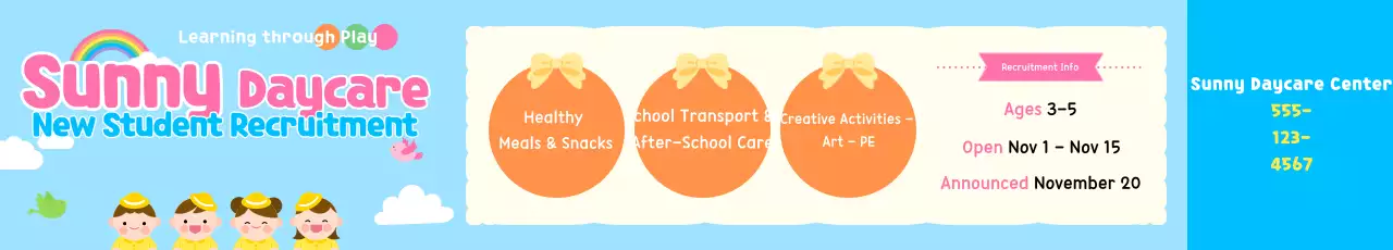 Recrutamento para a Creche Sky Blue Baby