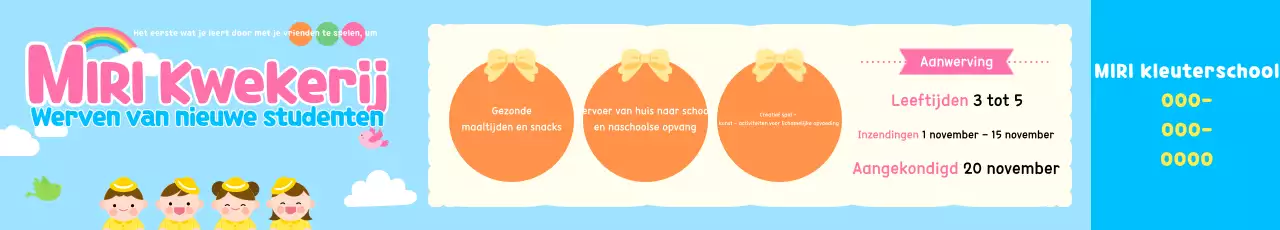 Werving Sky Blue Baby Daycare Center