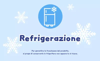 Metodo di refrigerazione semplice Sky Blue