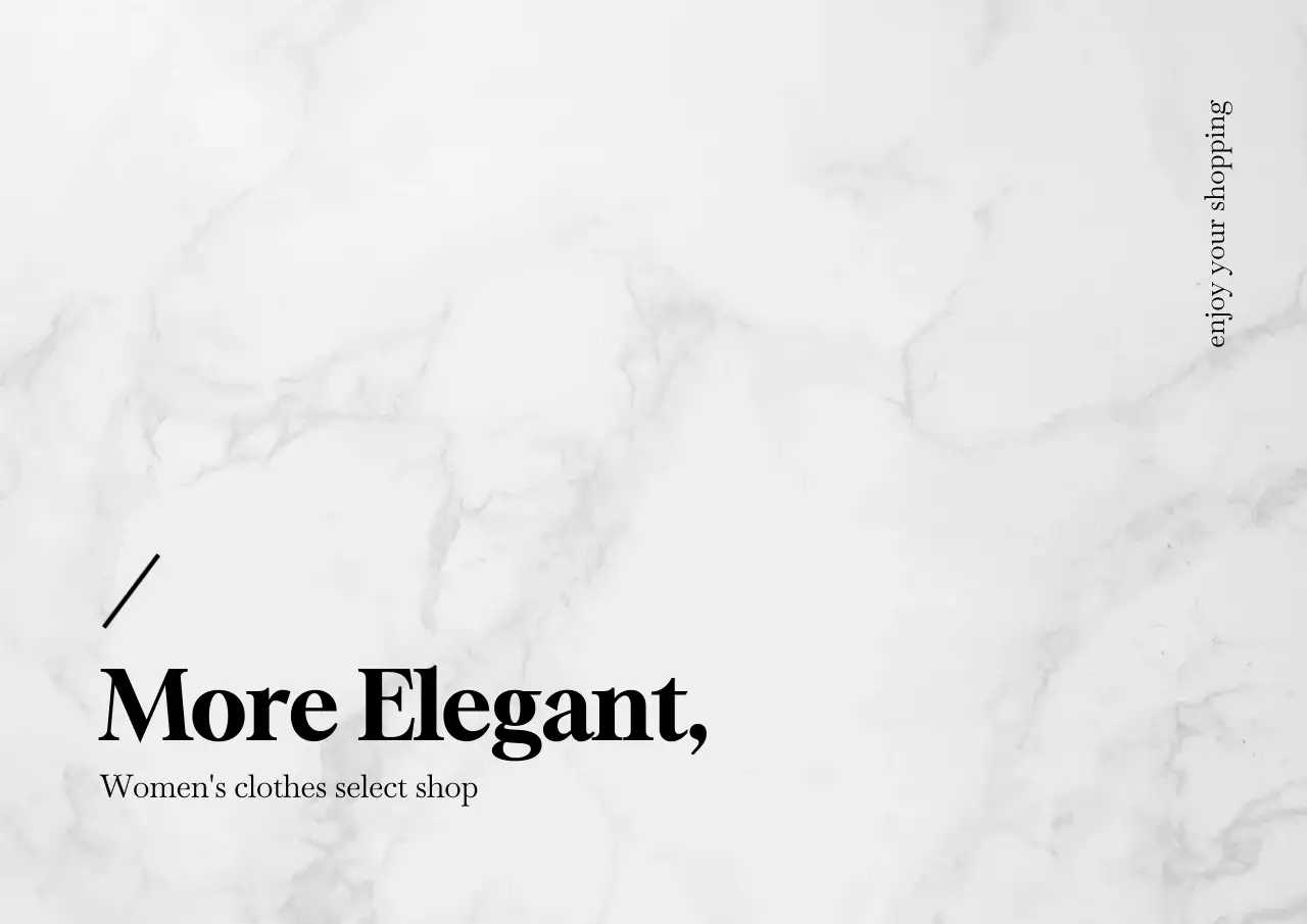 White Minimalist Fashion Refund Policy Poster