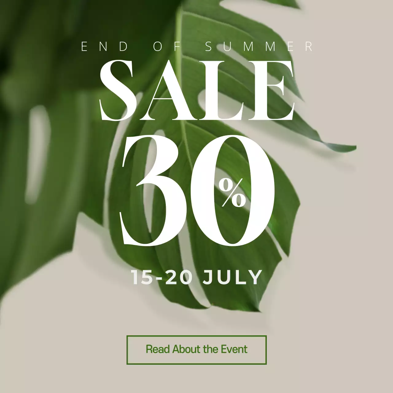Summer sale