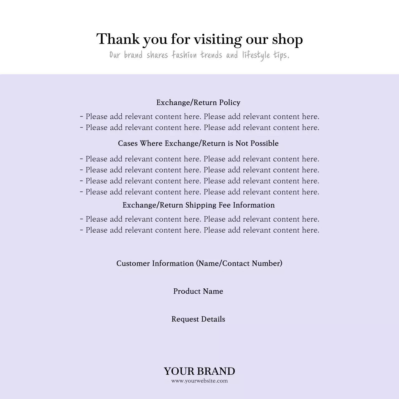 Purple Trendy Fashion Promotion Instagram Post