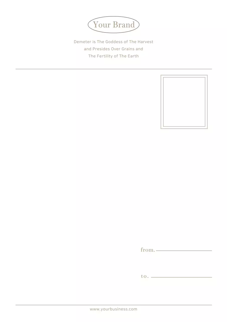 Green Minimal Brand Promotion Poster