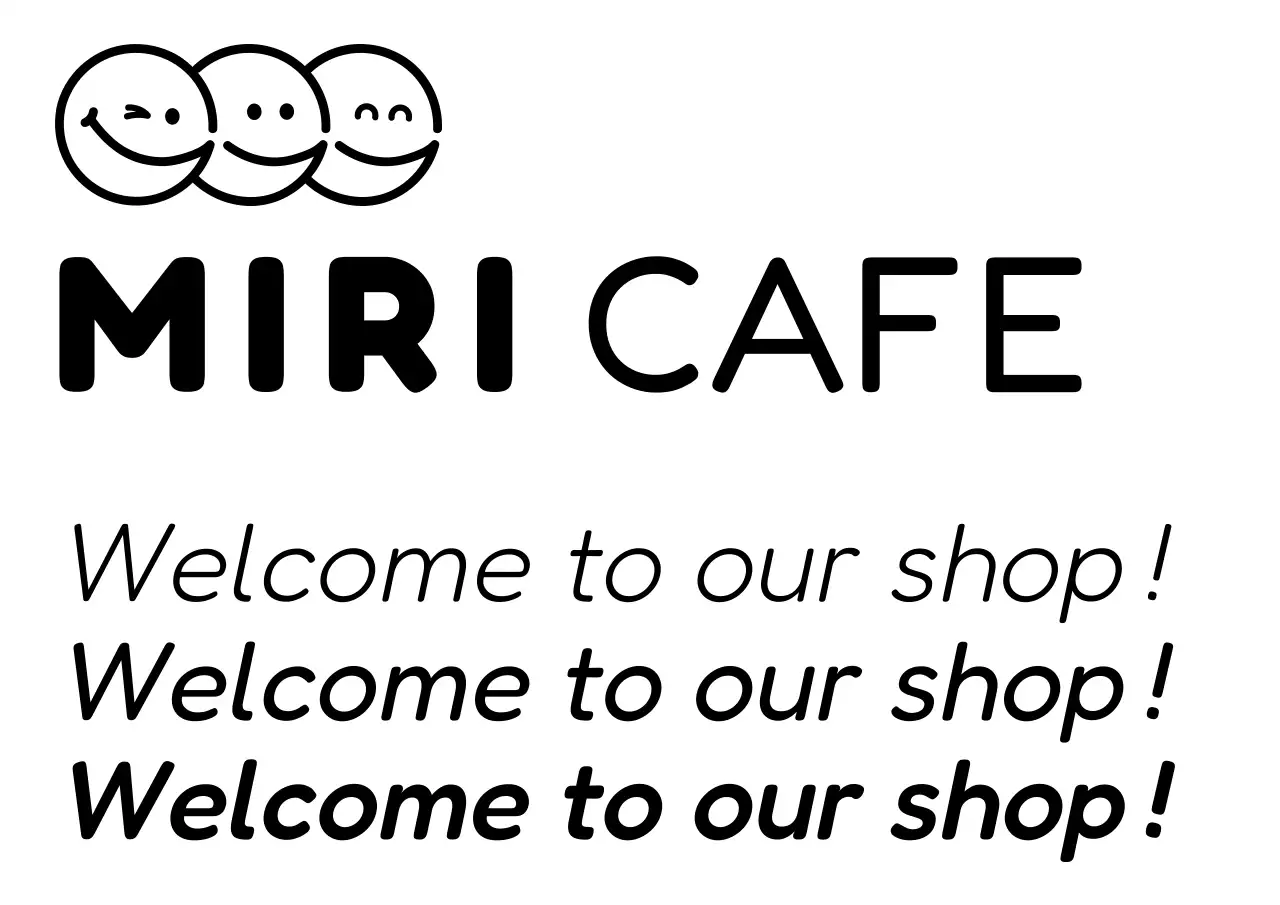 白黒 シンプル カフェ 看板 カフェ文章