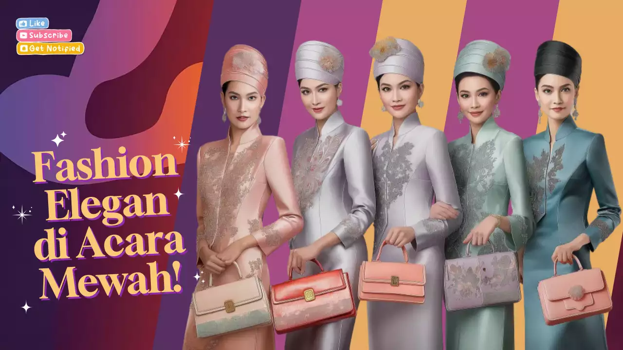 Purple Elegant Fashion Promotion YouTube Thumbnail