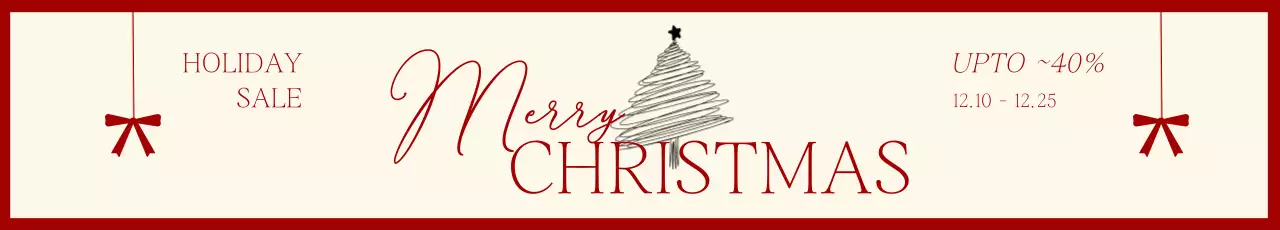 promoção de férias elegante em vermelho