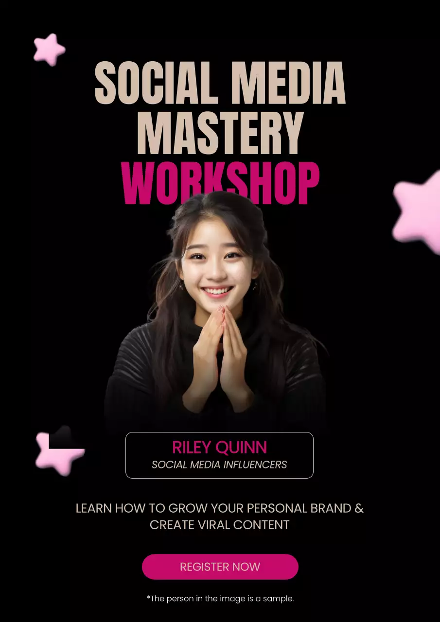 Black Modern Social Media Workshop Invitation