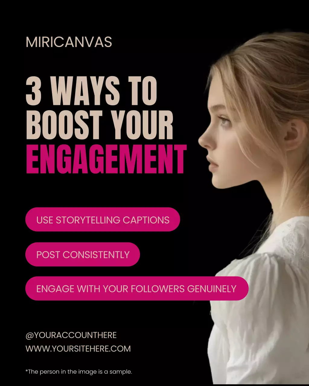 Black Modern Social Media Promotion