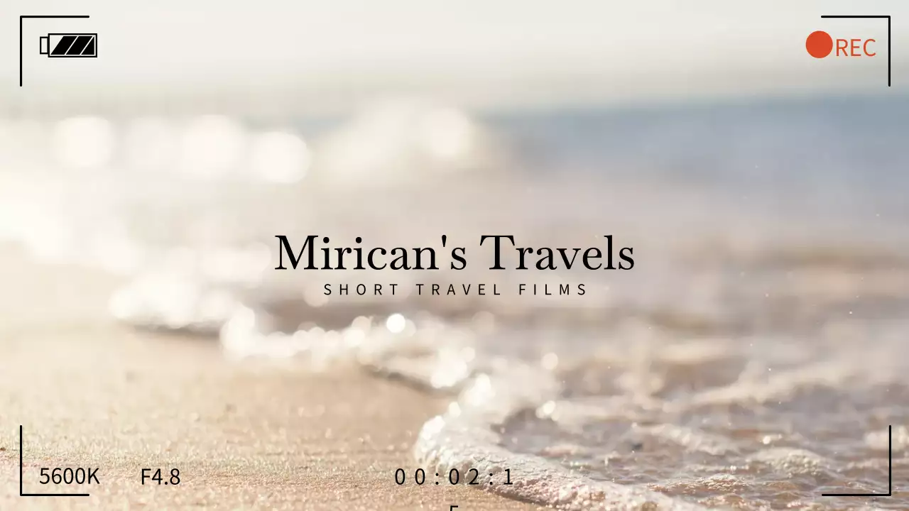 ベージュ シンプル 旅行 ポスター