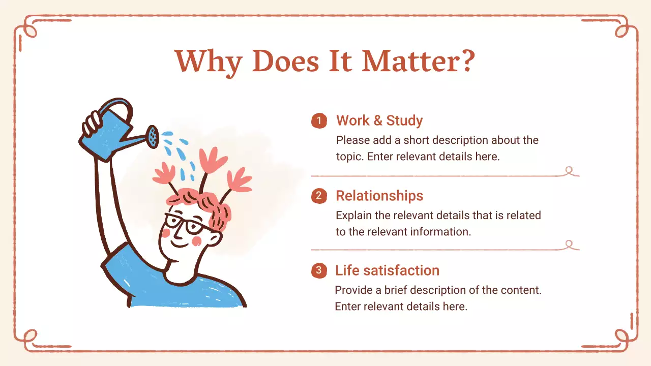 베이지 미니멀 임산부 웰빙 프레젠테이션