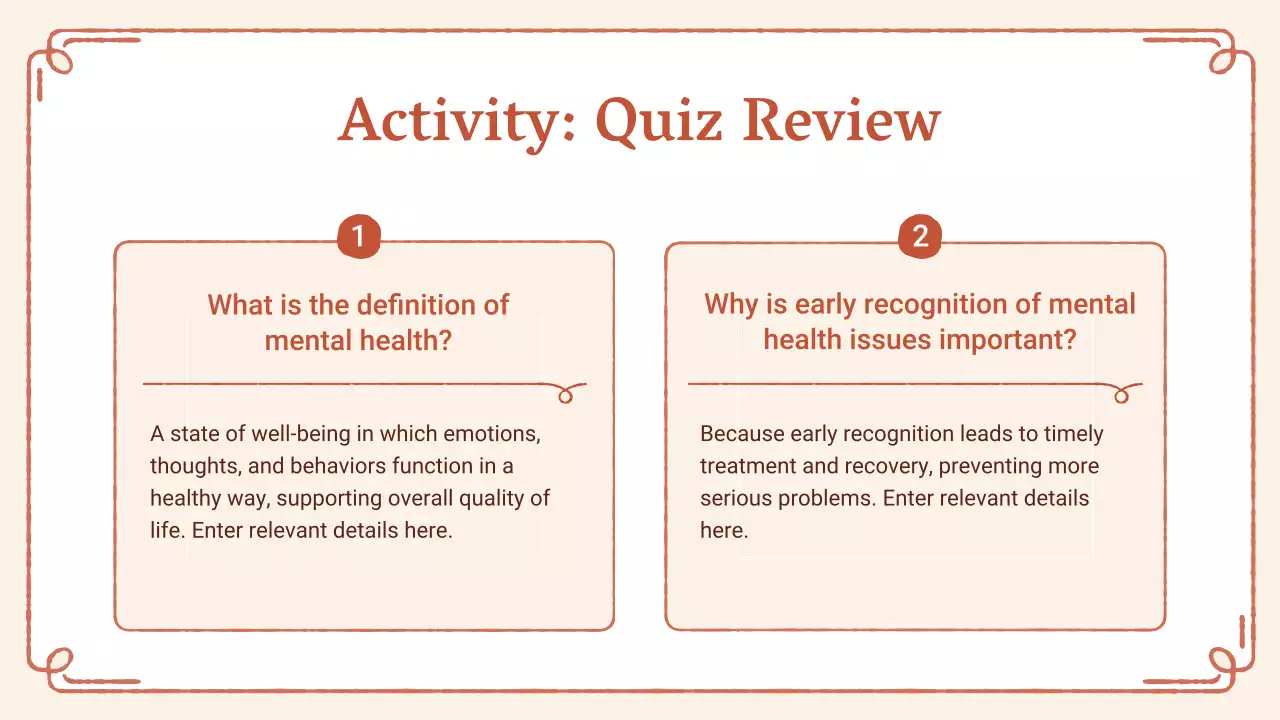 베이지 미니멀 임산부 웰빙 프레젠테이션