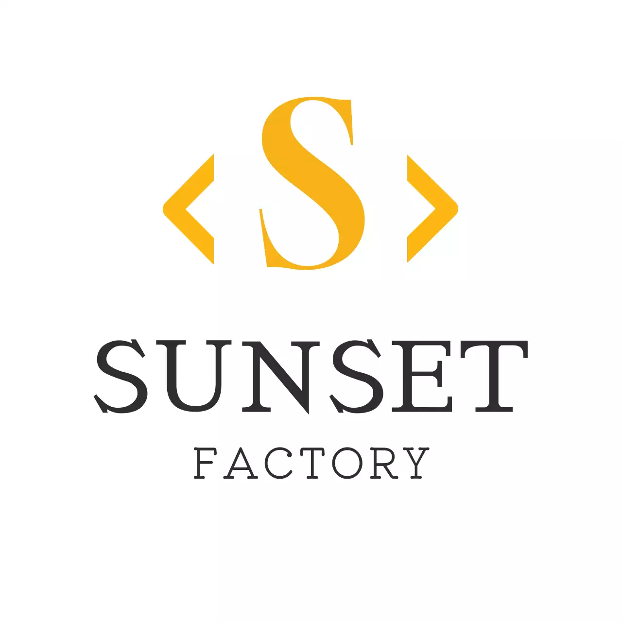 黄色 シンプル 名刺 ロゴ