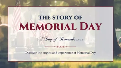 Beige Classic Memorial Day Guide YouTube Thumbnail