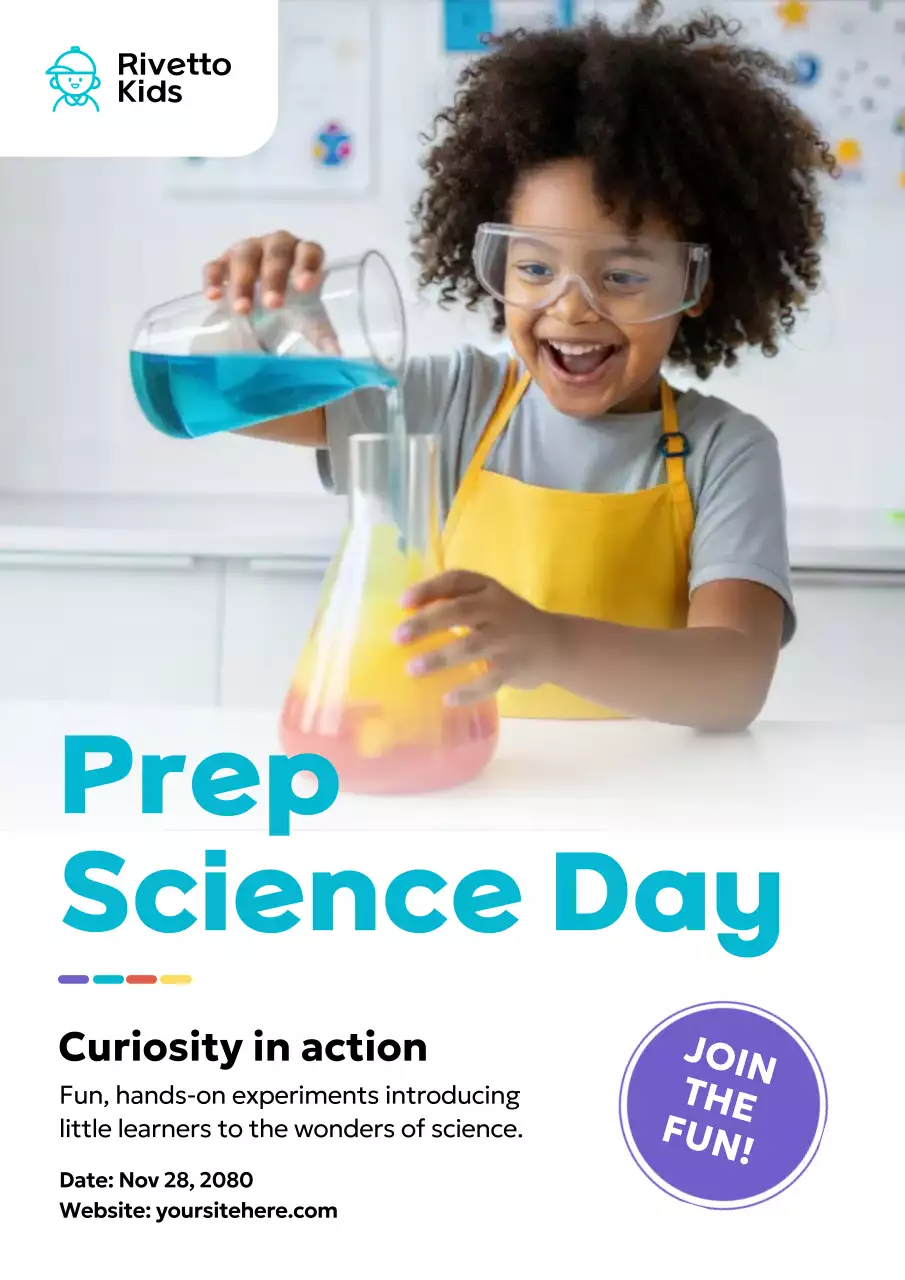 Playful Science Day Web Poster