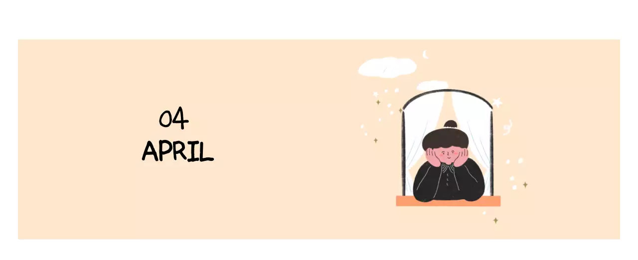 알록달록한 귀여운 일상 일러스트 컨셉