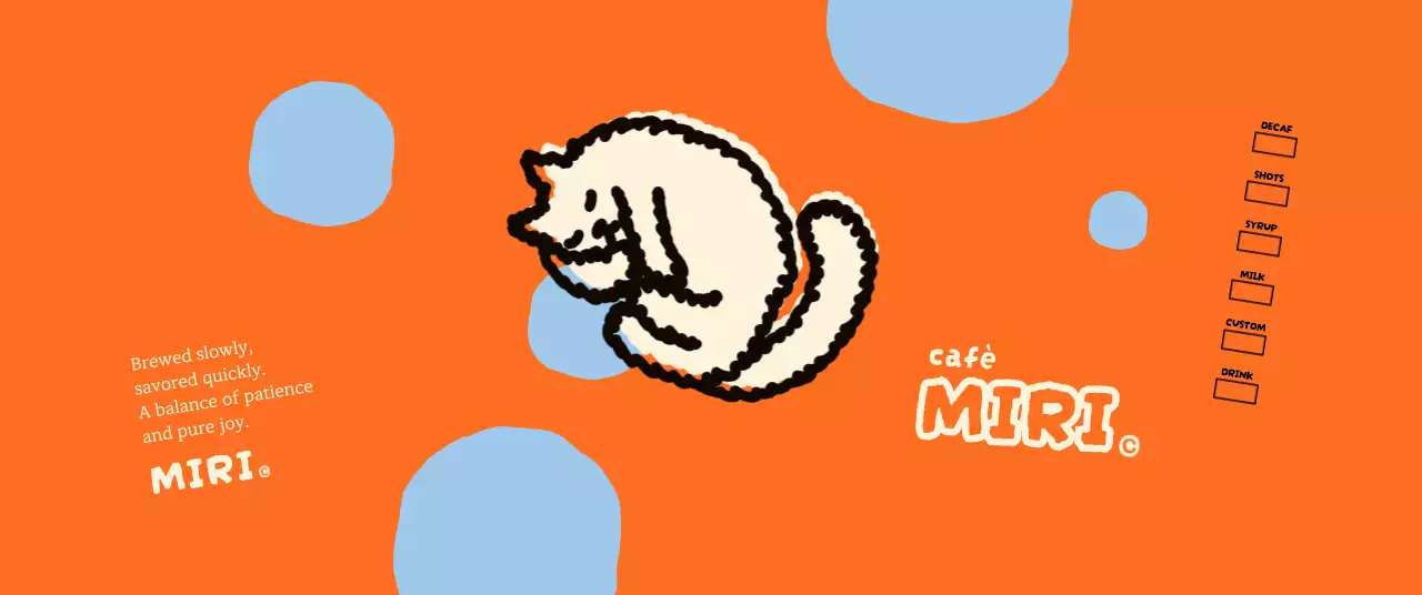 オレンジ ポップ カフェ メニュー