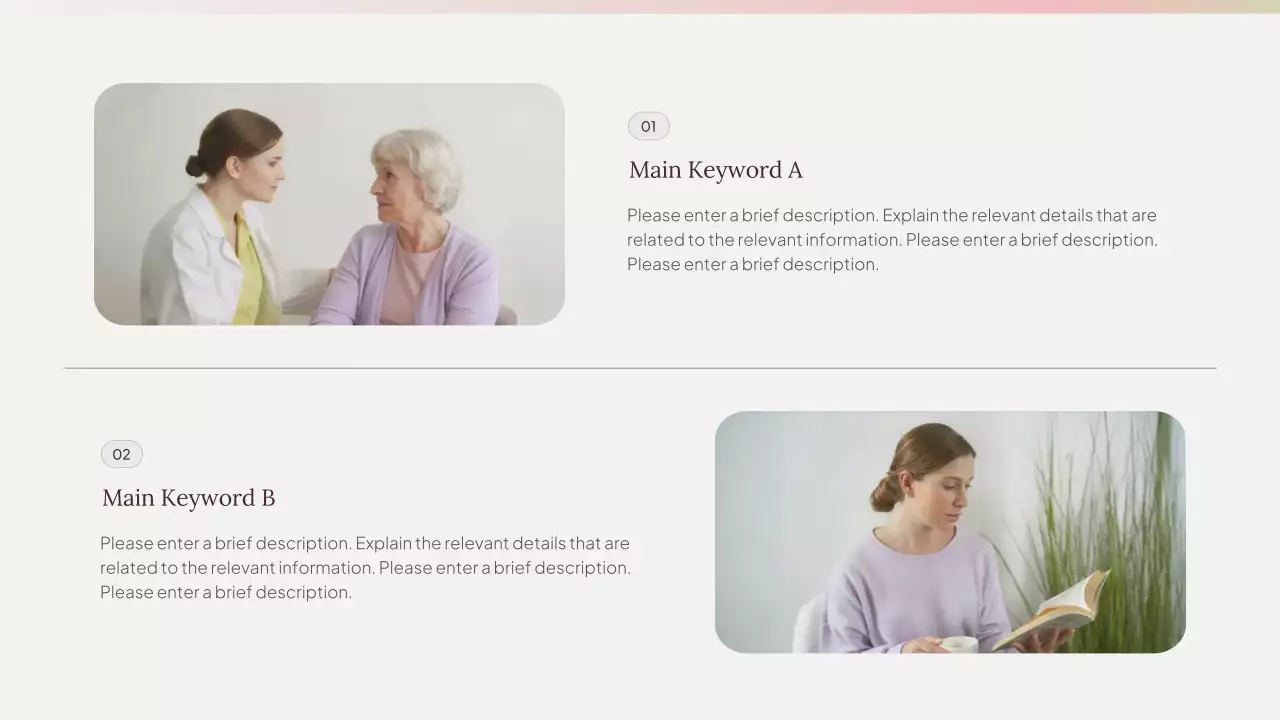 Pink Modern Mental Health Presentation