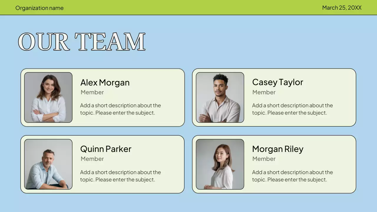 Green Modern Environmental Presentation