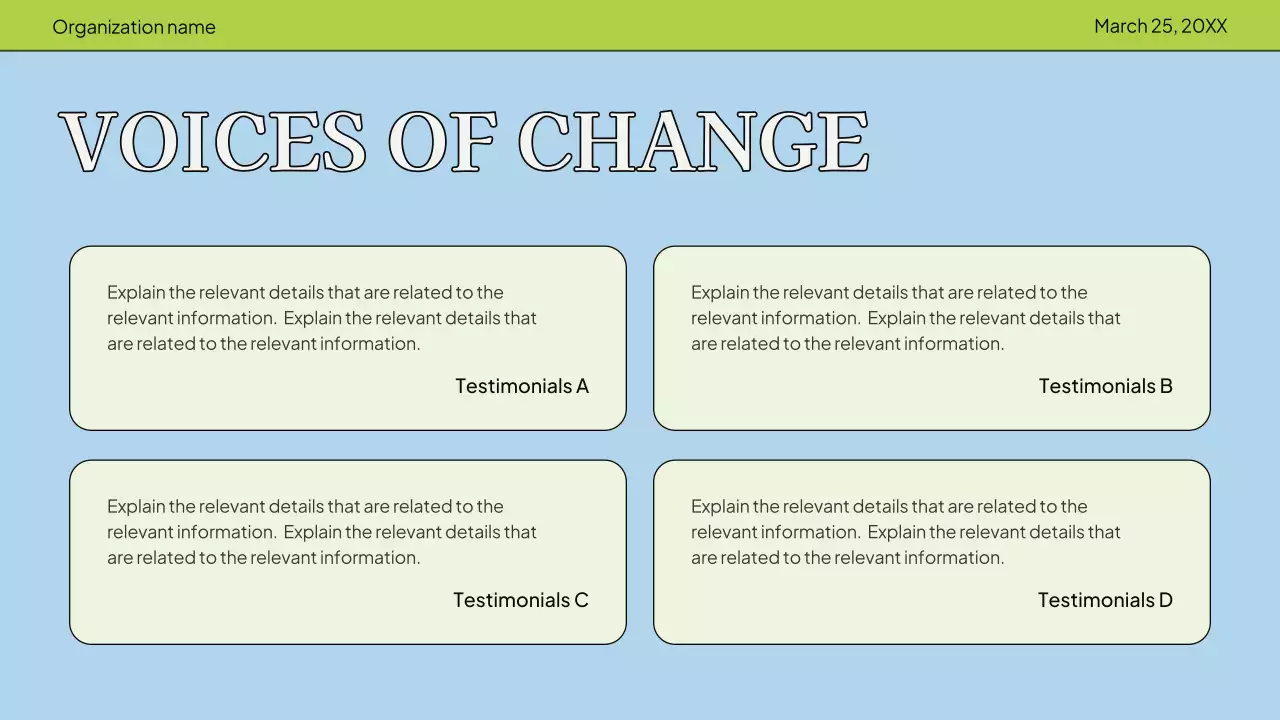 Green Modern Environmental Presentation