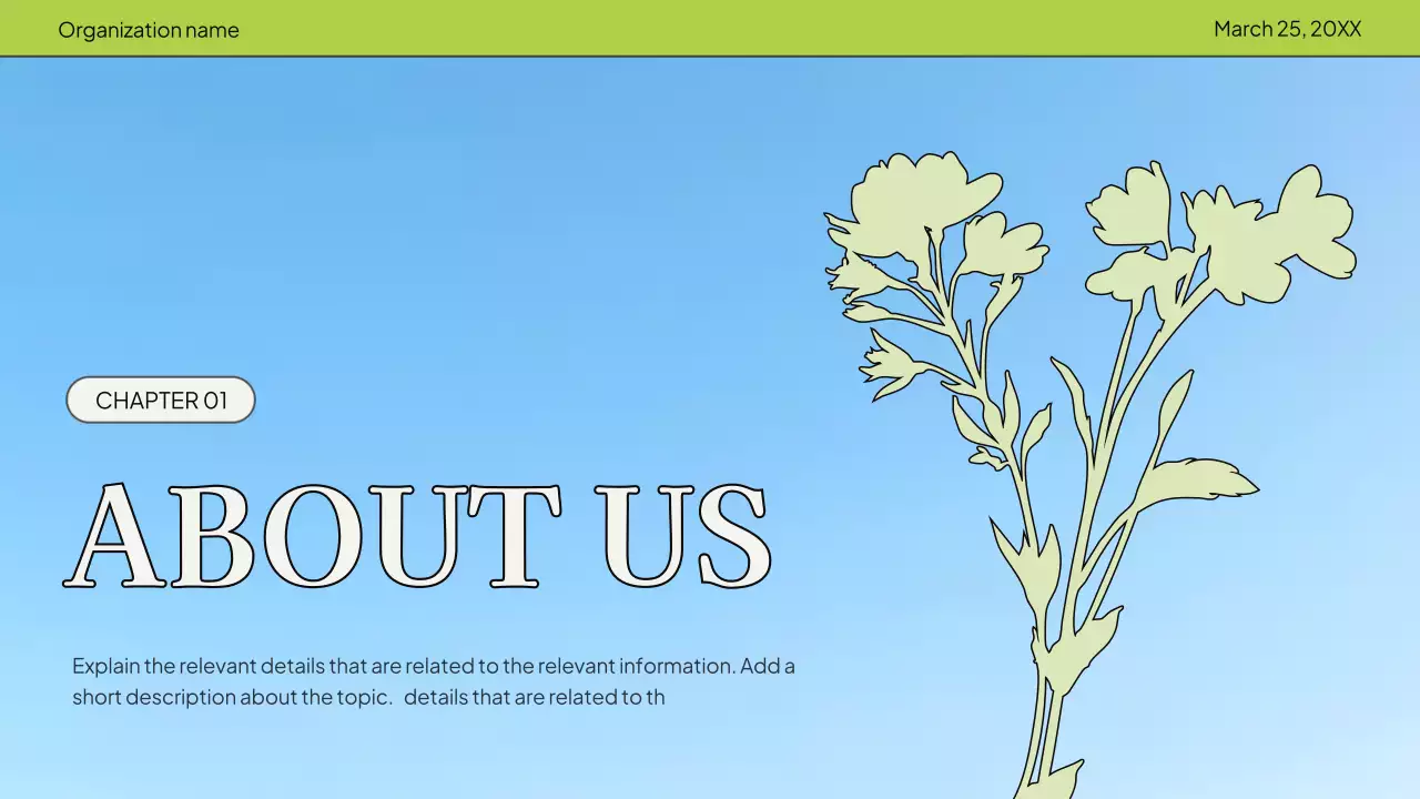 Green Modern Environmental Presentation