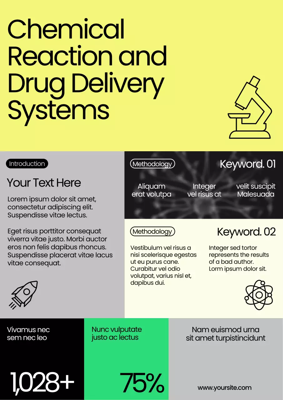 Yellow Modern Science Presentation