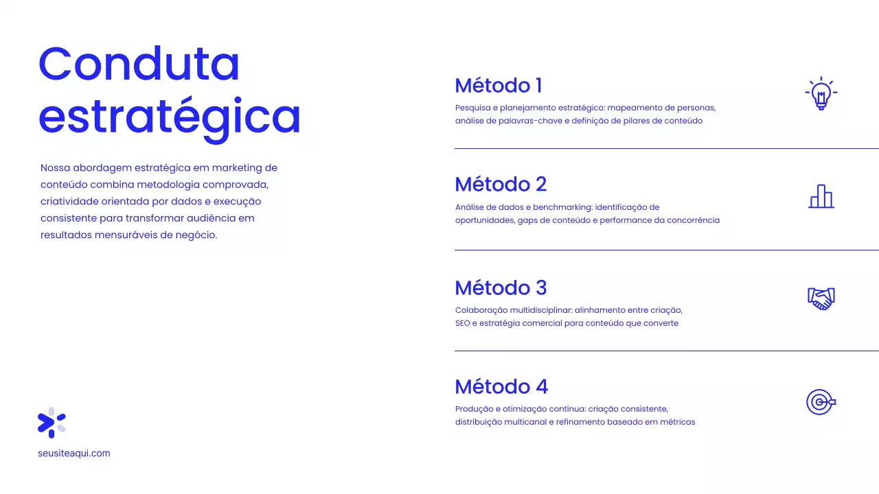 Apresentação de Marketing Moderna em Tons de Cinza