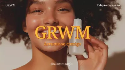 Vlog de beleza da moda laranja