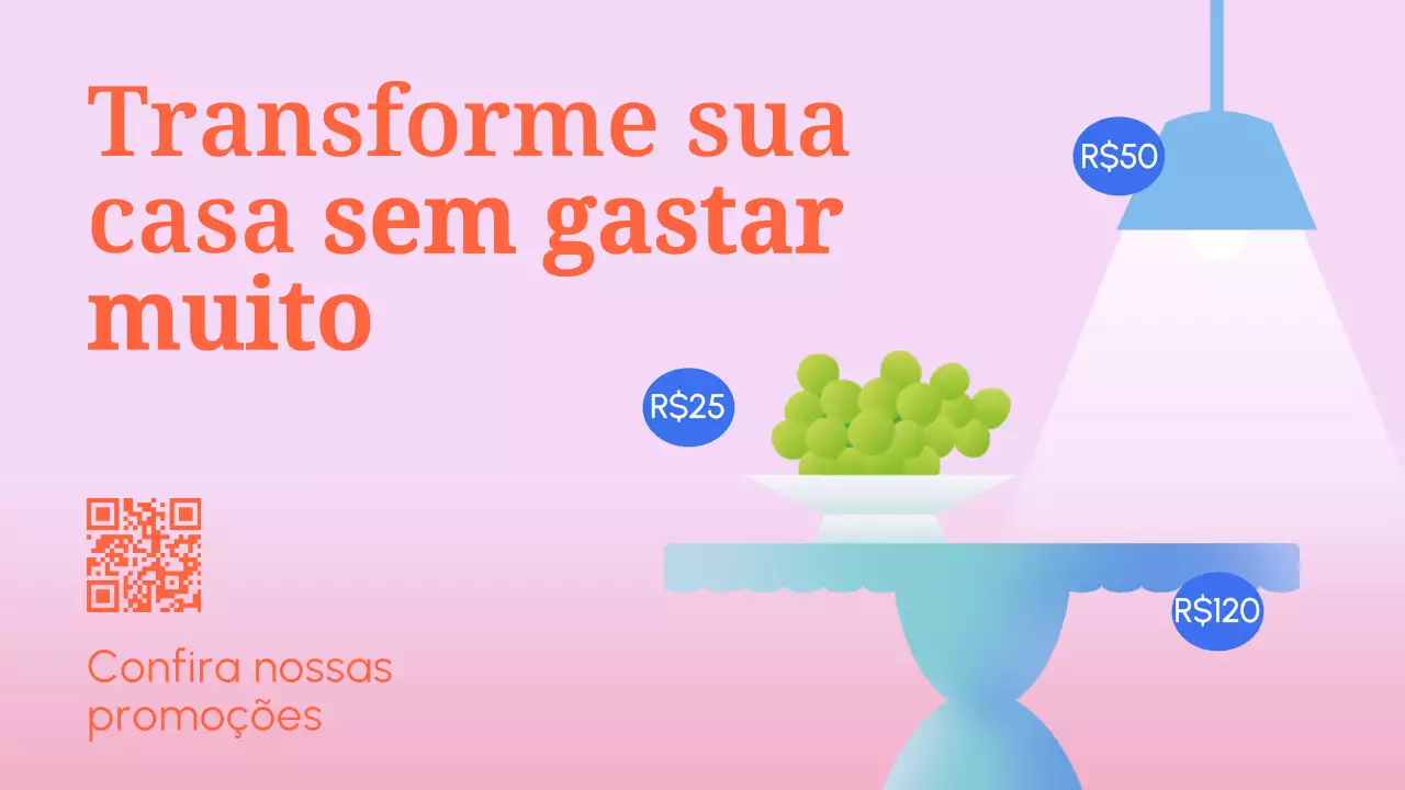 Promoção Casa Moderna Rosa