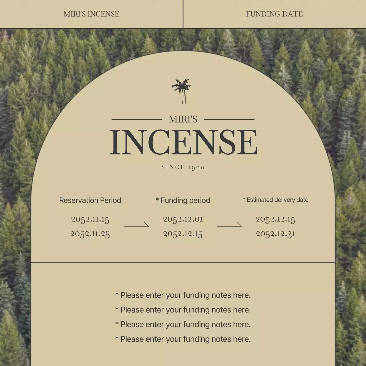 Beige Minimalist Incense Promotion Instagram Carousel