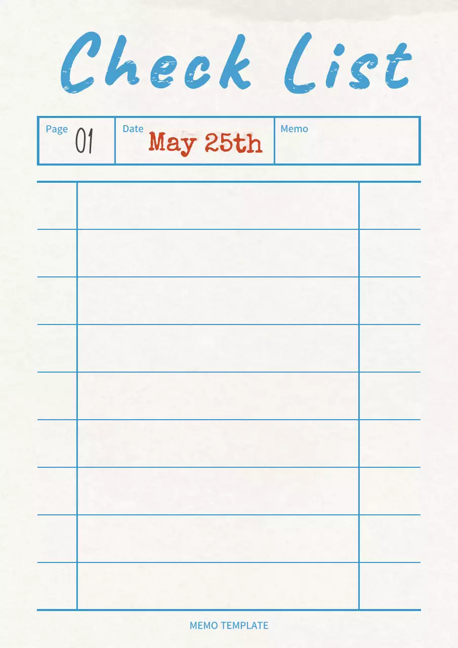 Light blue vintage notepad concept layout bundle pack