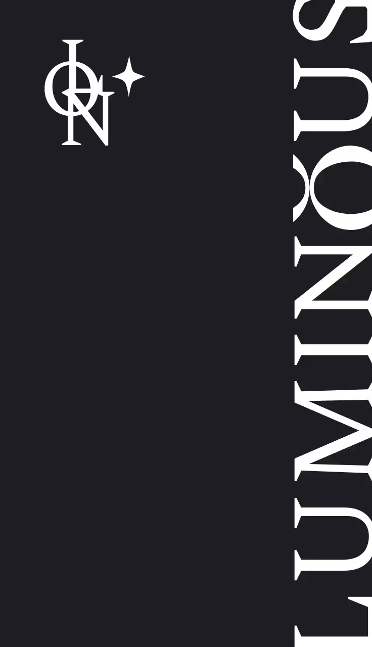 검정색과 하얀색의 모던하고 감성적인 텍스트 조합 로고 스타일의 뷰티 아티스트 정보 안내 