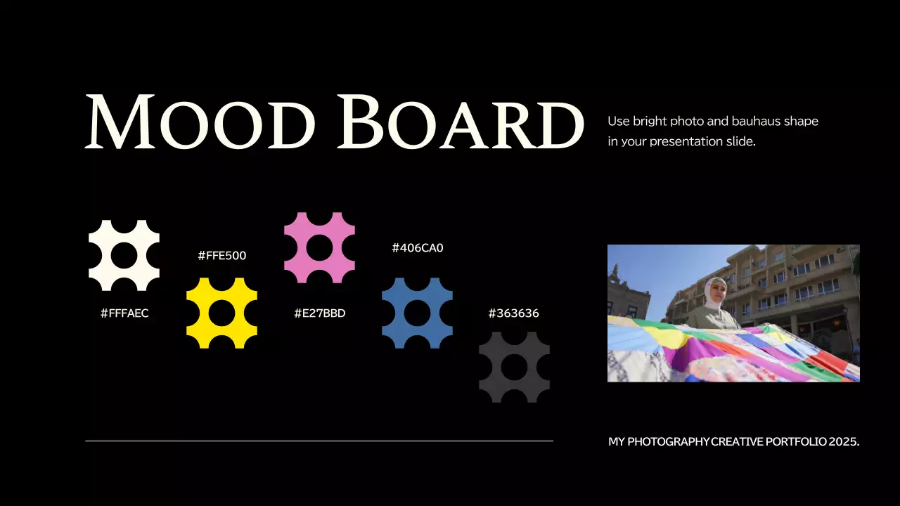 Pink Trendy Photography Portfolio Presentation