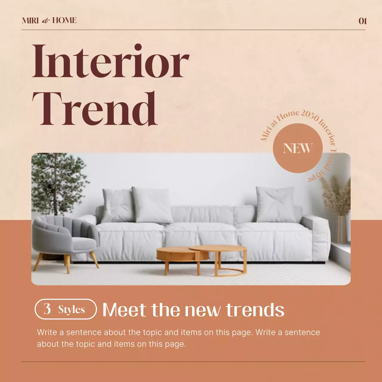 Beige home interior trends