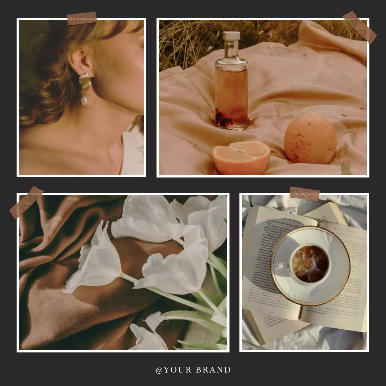 Beige Vintage Lifestyle Promotion Social Media Post