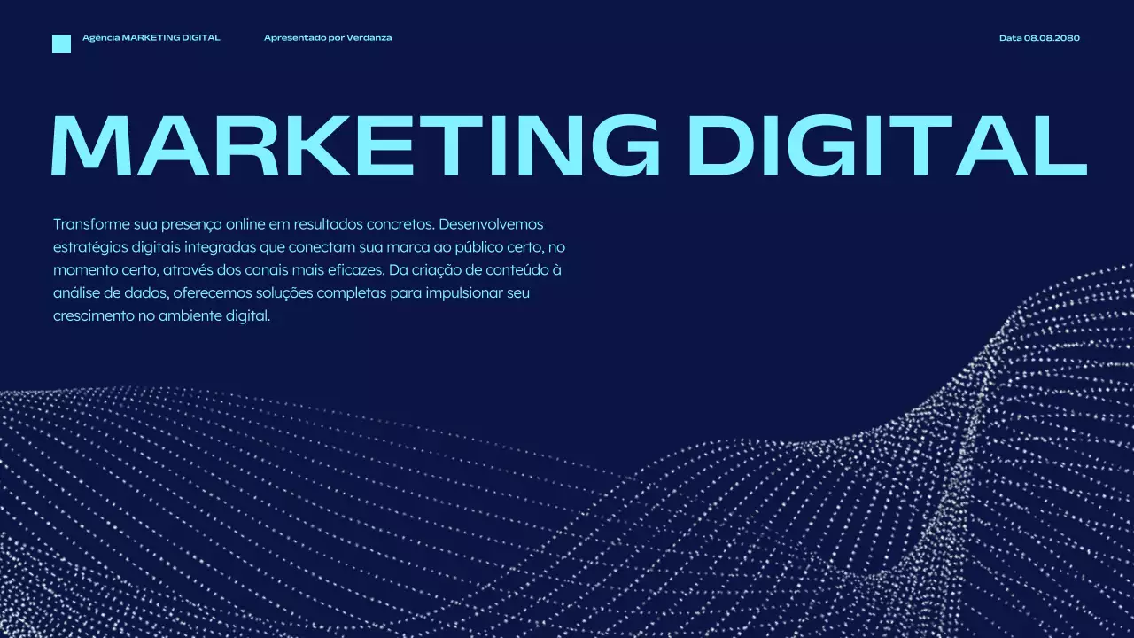 Apresentação de Marketing Moderno da Marinha