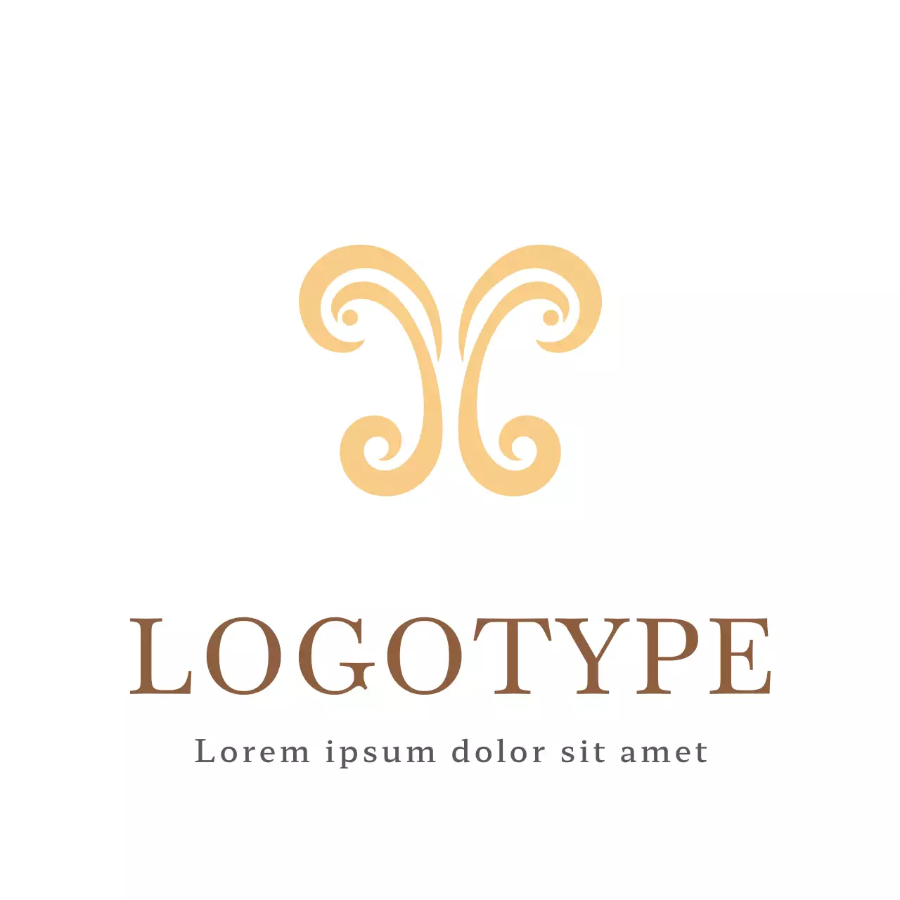 Gold Elegant Design Logo