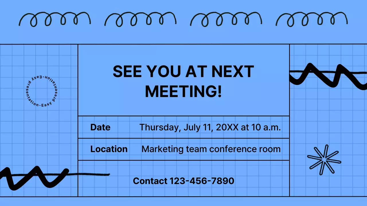 Blue Modern Guide Presentation