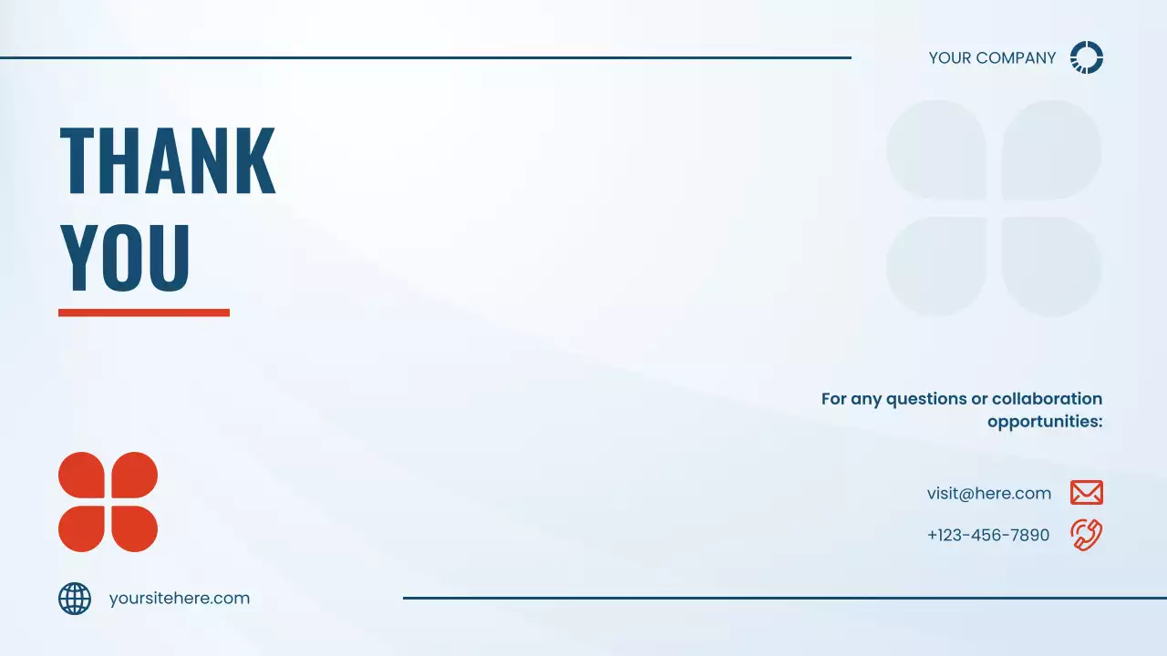 Blue Modern Business Plan